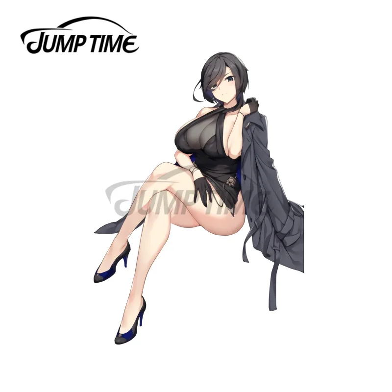 JumpTime 13 x 6.8cm Azur Lane Ark Royal Anime Car Stickers and Decals JDM Accessories Refrigerator Trunk VAN RV Motorcycle