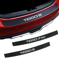 907 cm car rear bumper load edge protector stickers for chery tiggo 3 4 5 7 pro 8 auto trunk guard plate decals