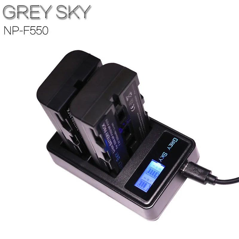 3 батареи + NP F530 F550 F570 зарядное устройство для Sony CCD SC55 TRV81 DCR TRV210 FD88 FD100 FD200 FD5 Hi