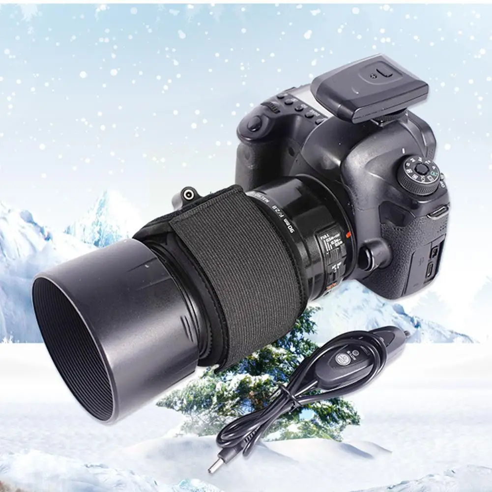 USB-нагреватель для линз устройство удаления росы подогреватель Nikon Sony Olympus Fujifilm