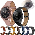 Ремешок из натуральной кожи для Samsung Gear S2 ClassicGalaxy Watch 42Active 2 40 443 41, браслет для наручных часов, 20 мм