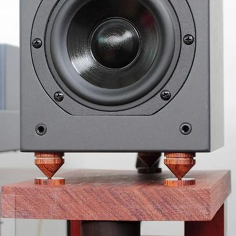 4 шт. 23 х20 мм утолщенный секционный HIFI усилитель звука из розового дерева ударная