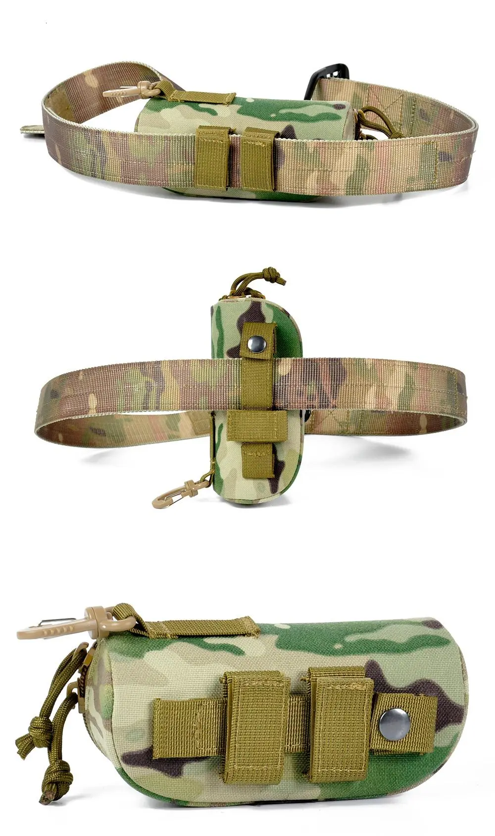 1000D нейлоновая тактическая сумка для очков жесткий Molle водонепроницаемый мини-чехол для уличных камуфляжных очков многофункциональная сумка аксессуары