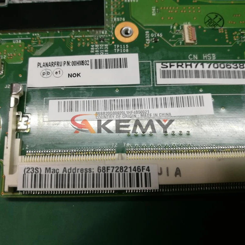 

SAMXINNO For Lenovo ThinkPad X240 laptop Mainboard VIUX1 NM-A091 X240 Motherboard with i7-4600U CPU X240 Mainboard Motherboard