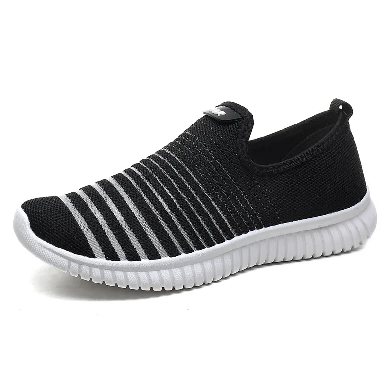 

New Spring Leisure Women's Vulcanize Shoes Solid Breathable Casual Sneakers Women 2021 Slip-on Ourtoor Walking Women's Shoes