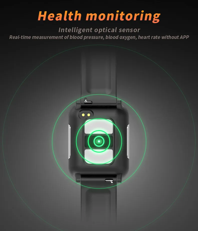 Wearpai E33 умные часы с ЭКГ пульсометром Bluetooth фитнес часы монитор сна спортивные часы для iPhone xiaomi