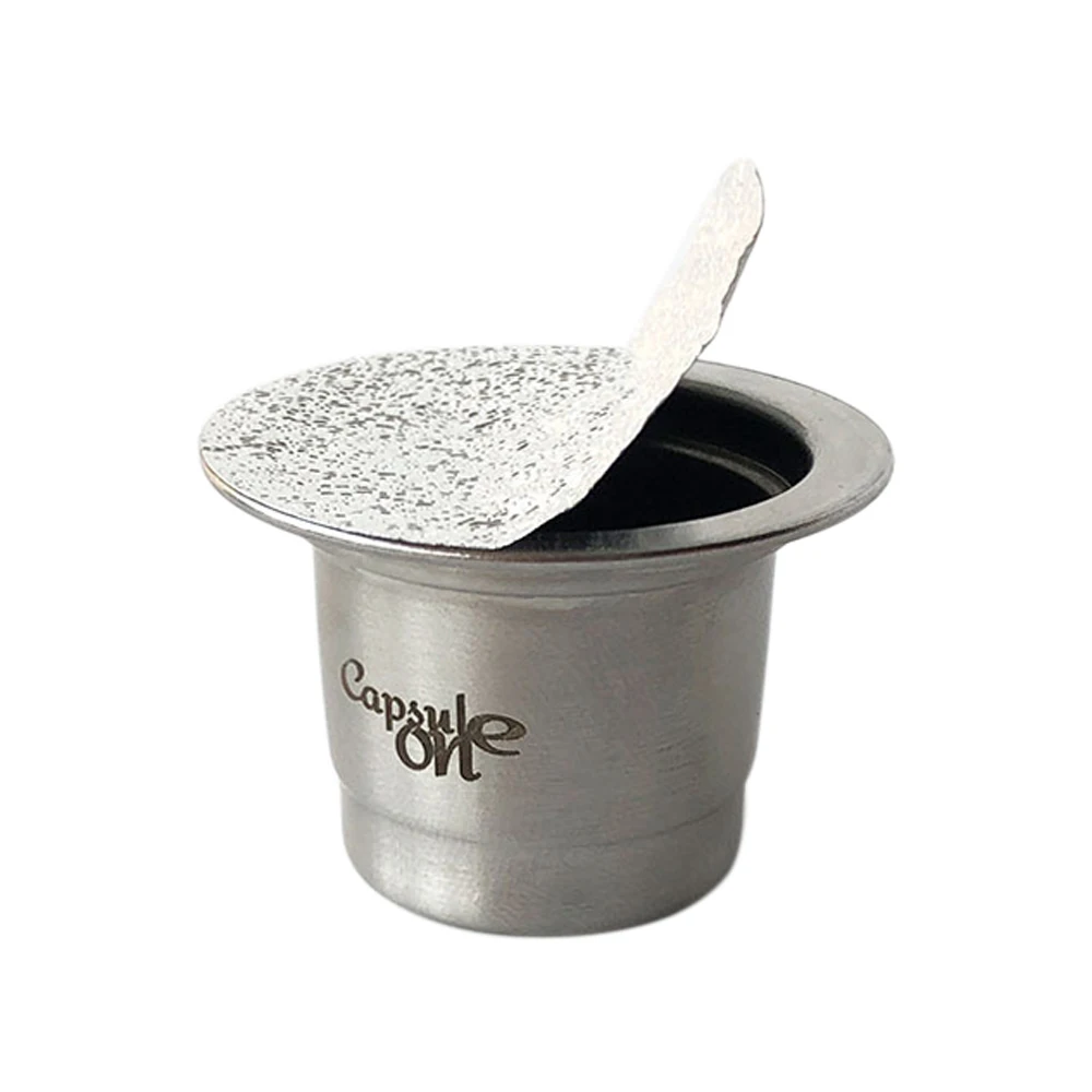 

Two Usages Reusable Coffee Capsule Cup Filter Stainless Steel Fillable Coffee Capsules For Nespresso Coffee Machine