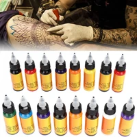 16 colors 30mlbottle professional microblading tattoo inks set longlasting eyeliner eyebrow makeup tattoo pigment ink supplies