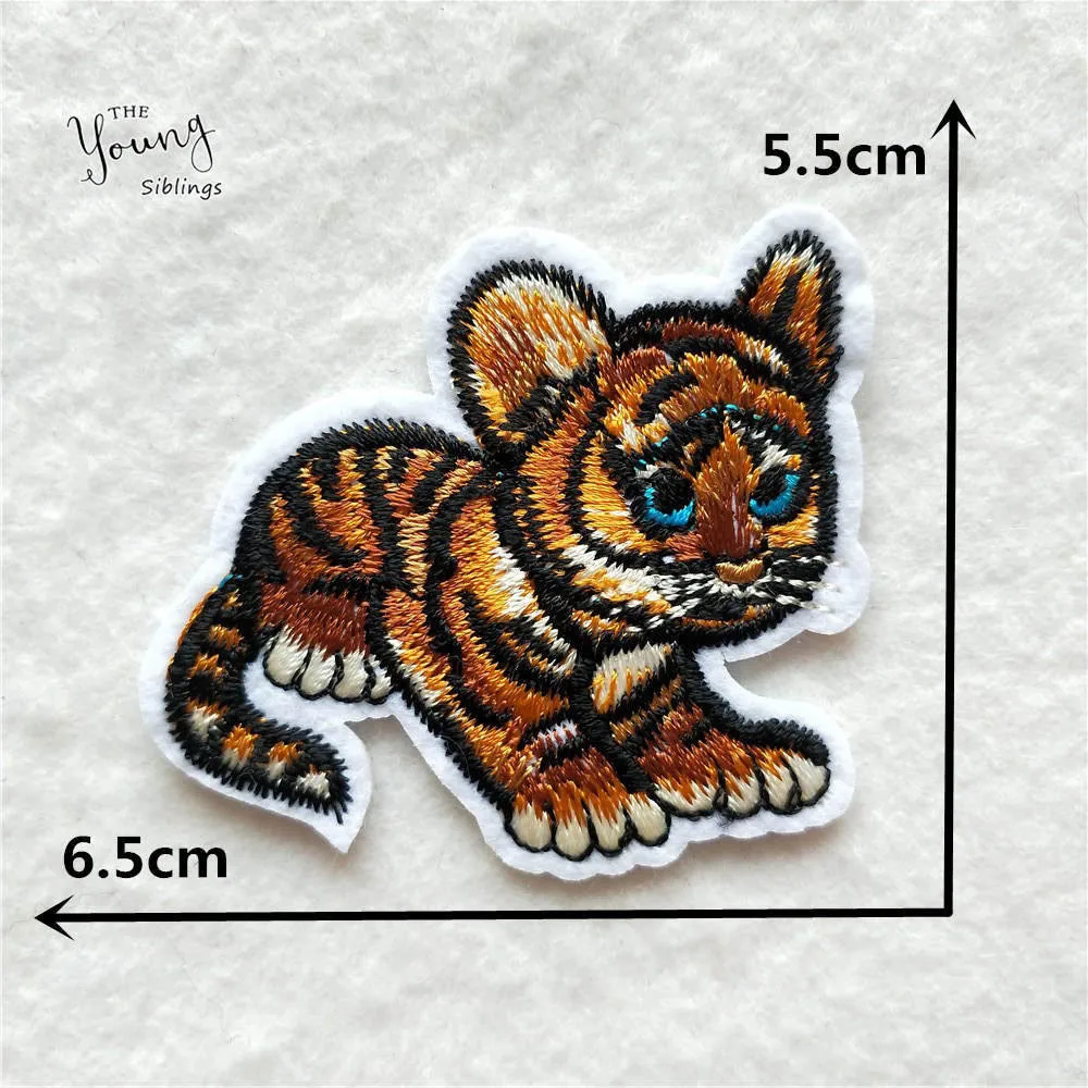 Вышивка в виде кота утюжок для шитья 1 шт. леопардовая пластырь исправление