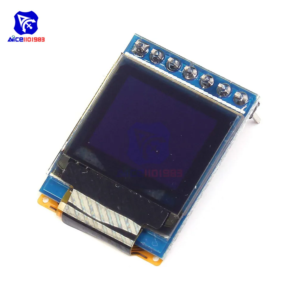 0 66 дюймовый OLED ЖК-дисплей diymore 6448 модуль 64x48 4-контактный интерфейс IIC / 7Pin I2C SPI для