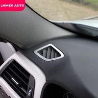 jameo auto car styling stainless steel air vent decoration trim cover sticker for bmw 3 4 series f30 f32 f34 f36 lhd accessories