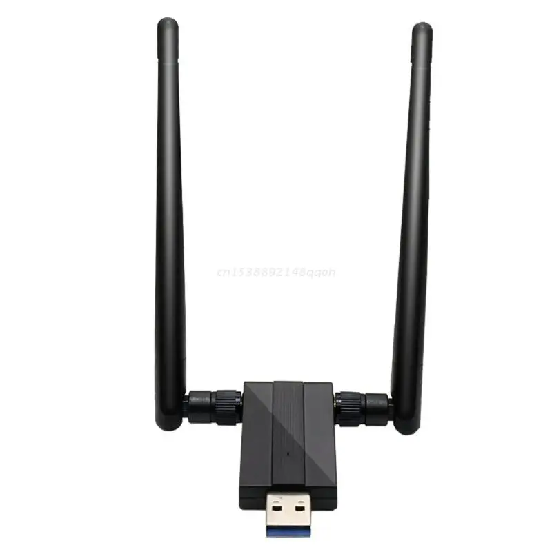 

Wireless USB WiFi Adapter AC 1200Mbps Dual-band Antenna 2.4G/300Mbps / 5G/867Mbps WiFi Adapter Dropship