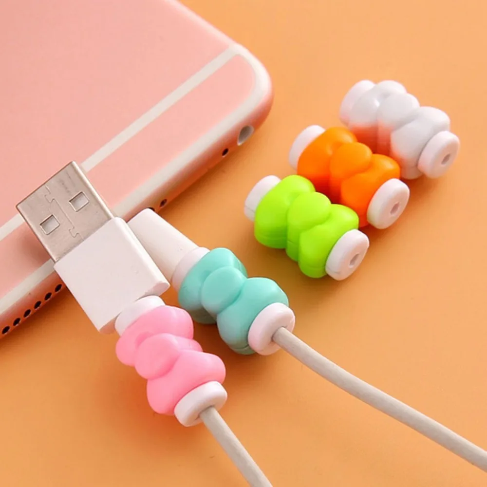 Candy color кабель протектор данных сетевой шнур протектор Органайзер кабель защитный чехол для кабеля для iPhone huawei samsung usb зарядный кабель