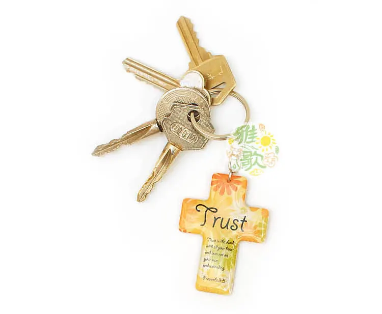 Элегантный рождественский подарок крестик на христианском английском языке