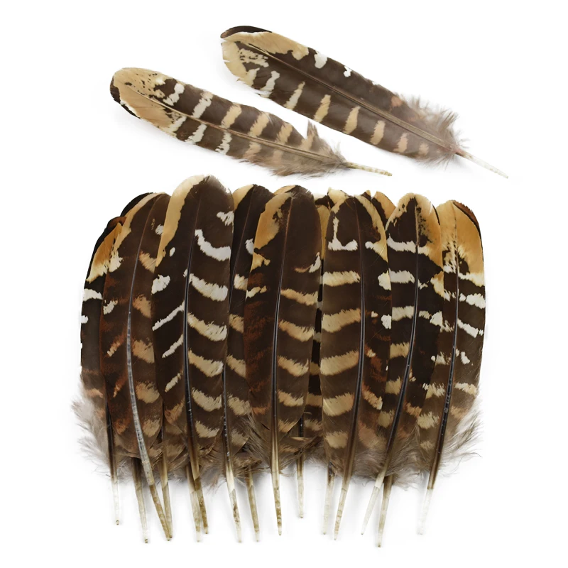 

50Pcs/Lot Natural Rare Eagle Pheasant Feathers for Crafts 12-18CM 5-7" Birds Feather Craft DIY Handicraft Accessories Decoration