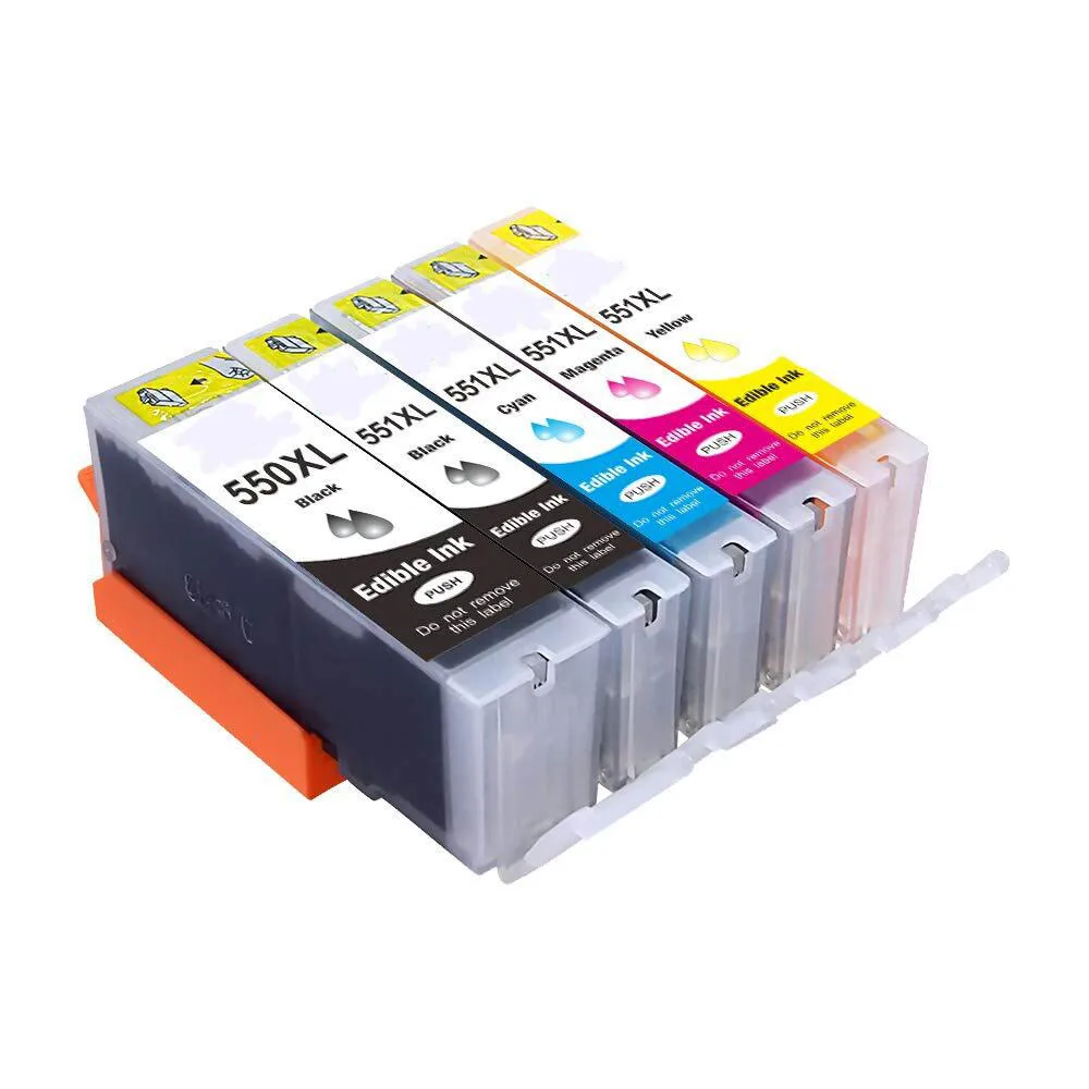 5PK PGI 550/CLI 551 совместимые картриджи lnk для Canon Pixma IP7250 MG5450 MG6350 MX925 XL|Чернильные
