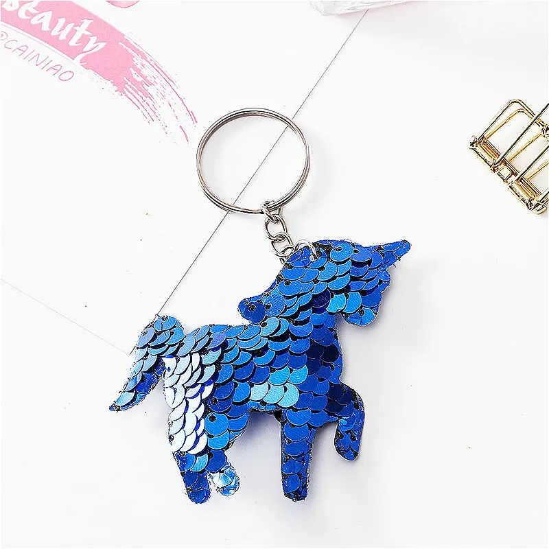 1 шт. Синий Единорог плюшевая Животные игрушка детская подушка под спину для сна с