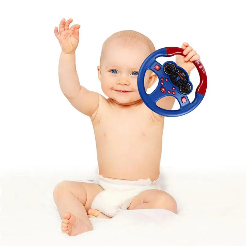 Имитация руля Вождение ранних детей Творческий без батареи|Игрушечные рации| |