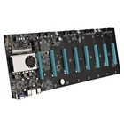 BTC-S37 врубовая машина материнская плата 8 PCIE 16X графика карта SODIMM DDR3 SATA3.0