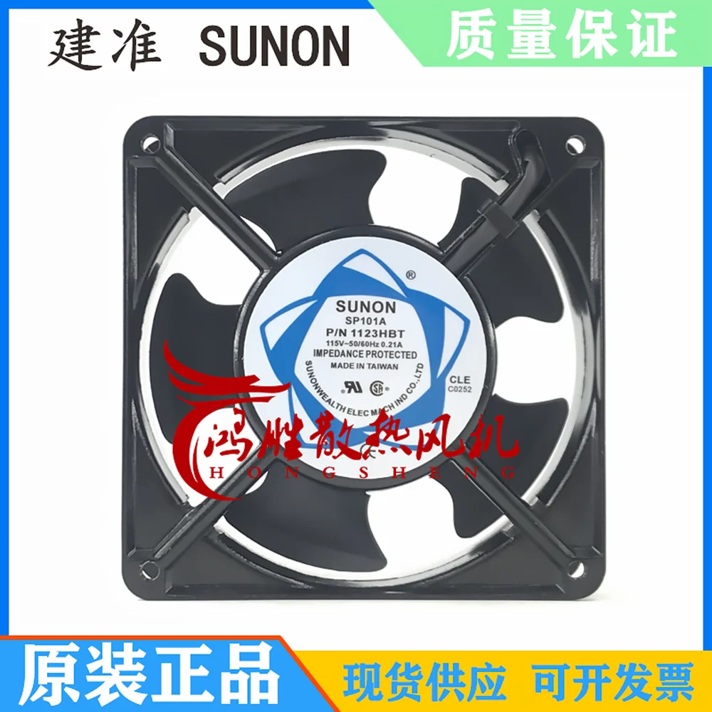 For SUNON SP101A 1123HBT.GN FAN 115VAC 120X120 X 38MM 107CFM cooling fan | Fans &amp Cooling
