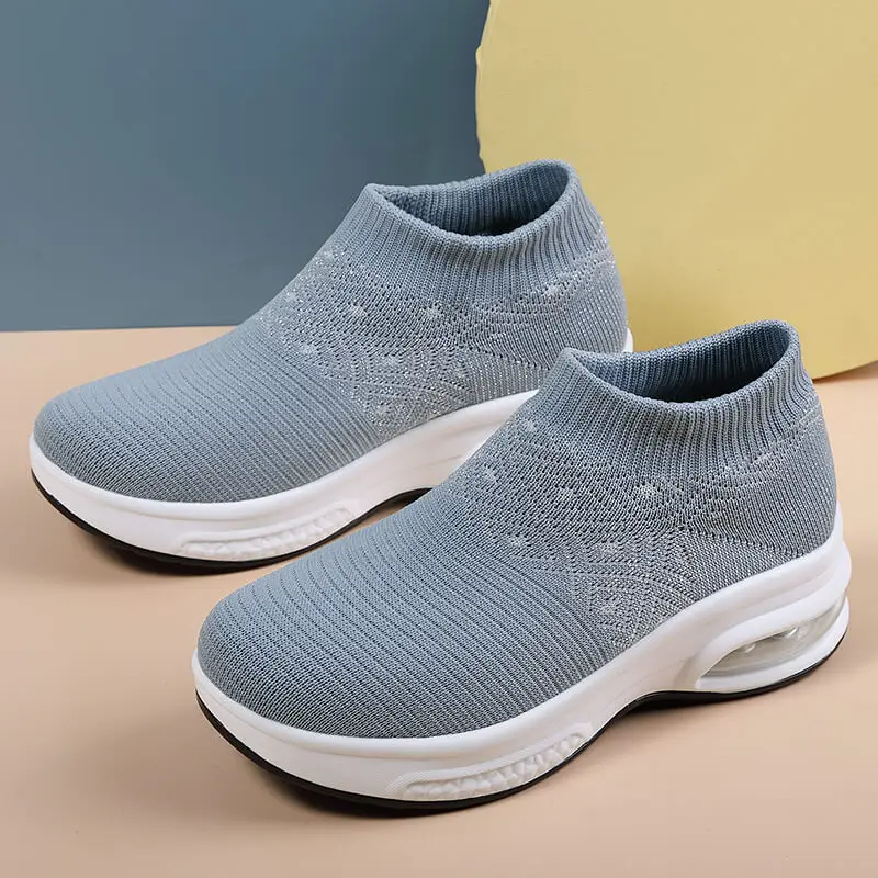 

Women's shoes knitted socks sports shoes women spring and summer flat shoes women large size shoes flat shoes breathable men
