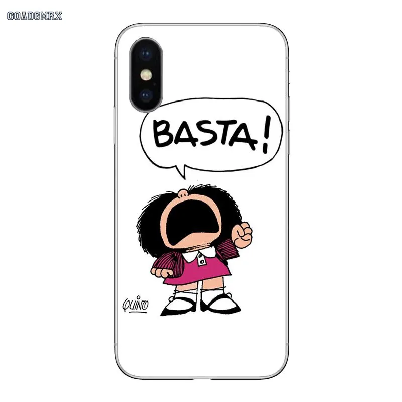 For Huawei P Smart 2019 G7 G8 P7 P8 P10 Plus P20 P30 Pro P9 Lite Mini 2017 Transparent Soft TPU Case Mafalda Phone Silicone | Мобильные