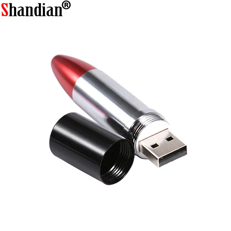 POWRONE Shantou Metalen 5 Soorten губная помада флеш-накопитель Usb 4 ГБ 16 32 64 Гб Флешка usb 2 0 |