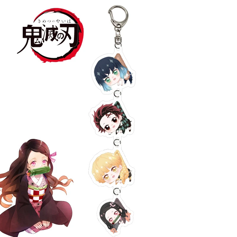 Аниме Демон Истребительница туалет бродячие собаки приключения Джоджо брелок