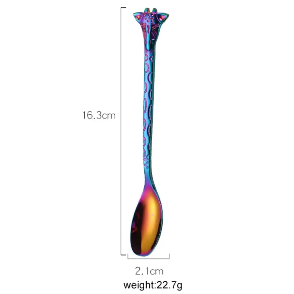 

Mini Dessert Spoon Fork Stainless Steel Coffee Tea Spoon Outdoor Camping Tableware Tools Accessories
