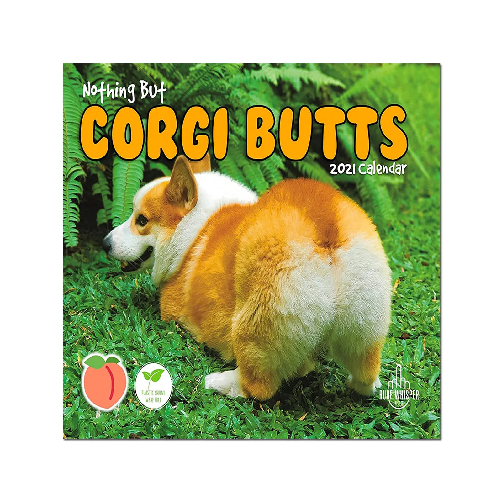 

2021 Year Daily Corgi Butts Funny Dog Calendar Hanging Thick Paper Wall Calendars Organizer Home Decor Bedroom Decoration Gift
