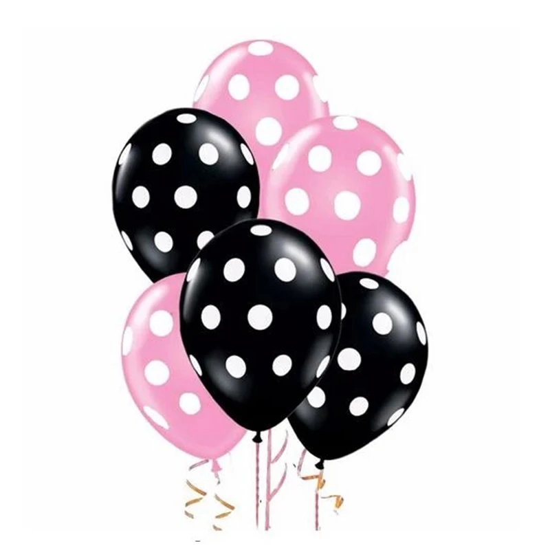 20 шт. латексные воздушные шары в горошек | Дом и сад