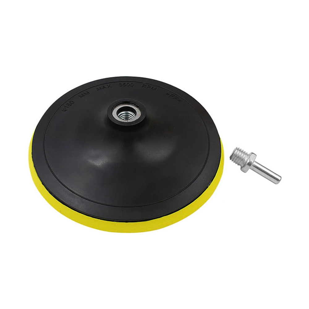 

10pcs 5 inch Washable Sponge Polishing Buffing Waxing Pad Kit For Car Polisher Buffer With Drill Adapter Car Cleaning Tool