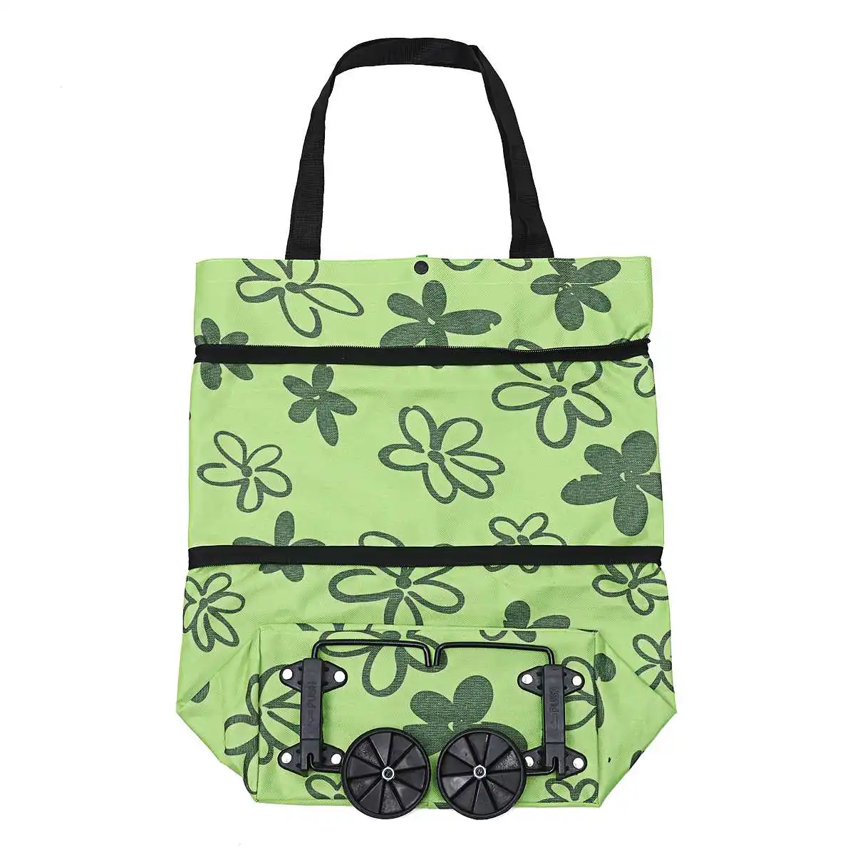 сумка для покупок тележка на колесах шопер Складная прачечной рынка портативная