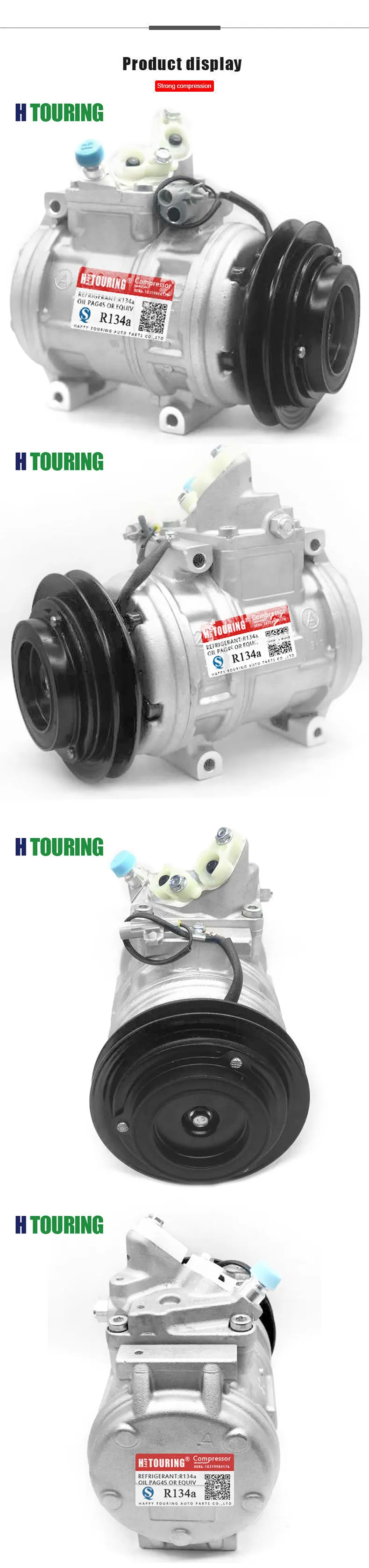 10PA17L AC компрессор кондиционера для автомобиля TOYOTA LAND CRUISER 4,5 24V FZJ80 1FZFE 1990-1998 8832060580 1PK