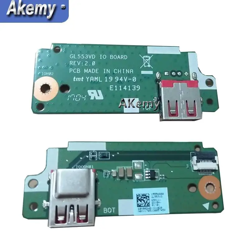 

Akemy For Asus ROG GL553 GL553V FZ53V fx53vd FX53V ZX53V board USB board cable