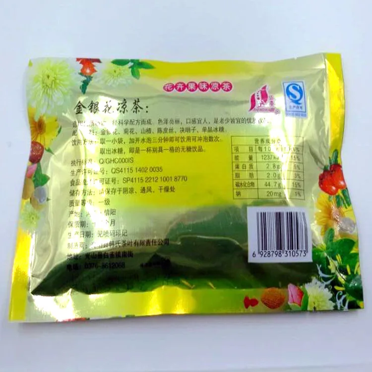 Большая оптовая продажа травяного чая розы хризантемы травяной чай в пакетиках