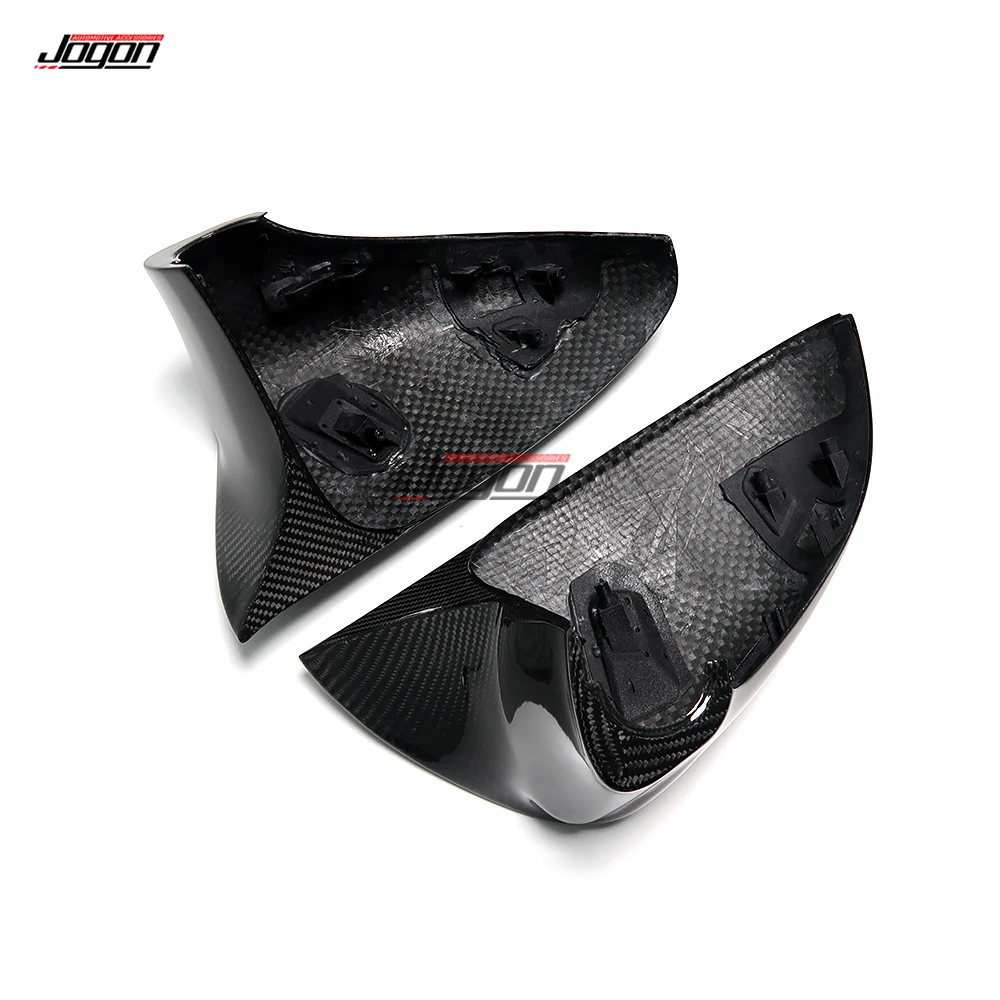 Углеродное волокно замена автомобильного бычьего рога боковая крышка зеркала