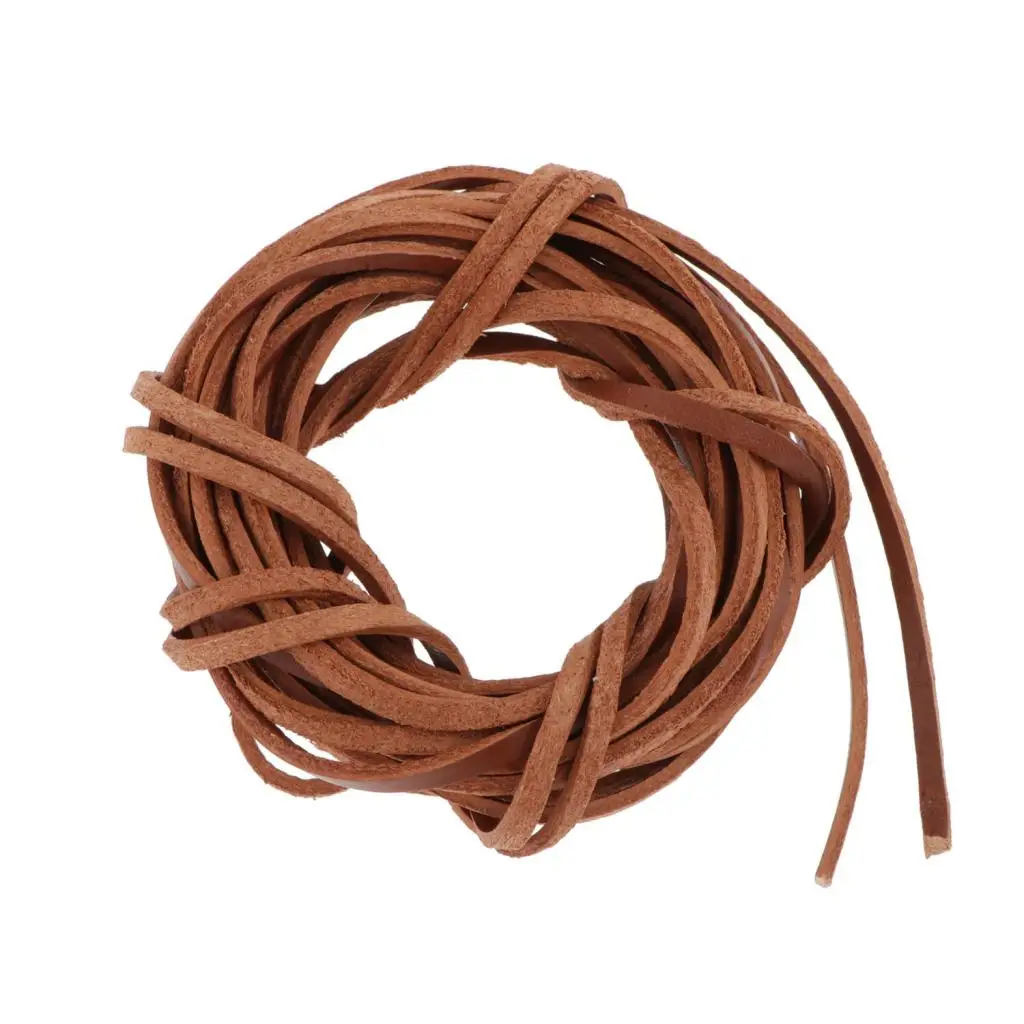 

3mm Leather String Necklace DIY Thread Jewelry Making Accessories 8 Colors
