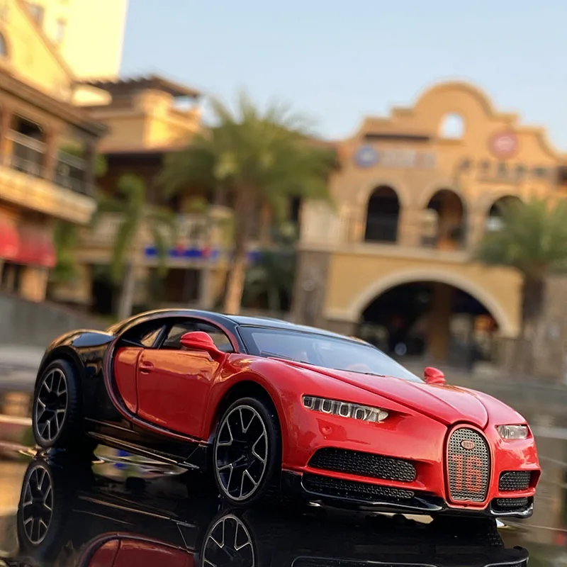 Модель спортивного автомобиля из сплава Бугатти чурон 1:32 литая металлическая