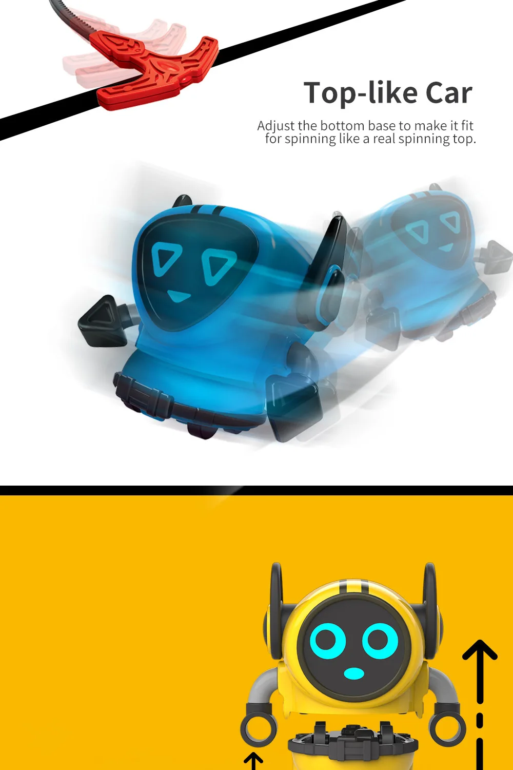 JJRC R7 новая игра игрушка спиннинг Топ робот битва гироскоп оттяните назад автомобиль спиннинг в ветра гироскоп игрушка для детей Подарки для мальчиков и девочек