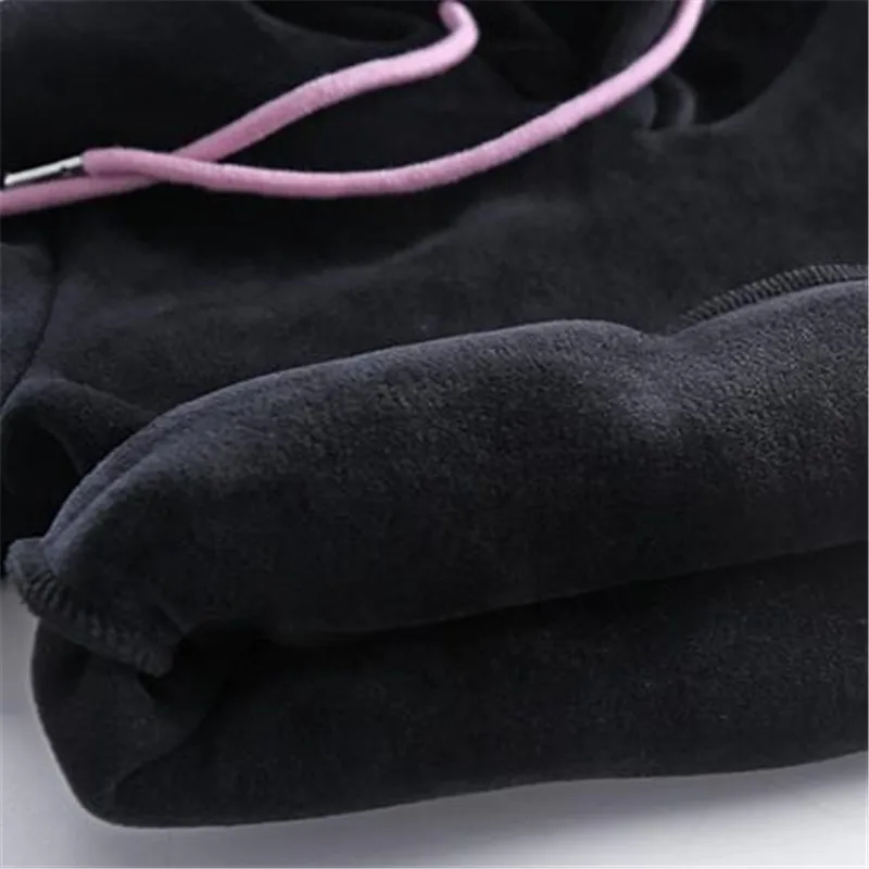 Новый Бархатный комплект одежды с капюшоном для девочек вышивкой Детская куртка