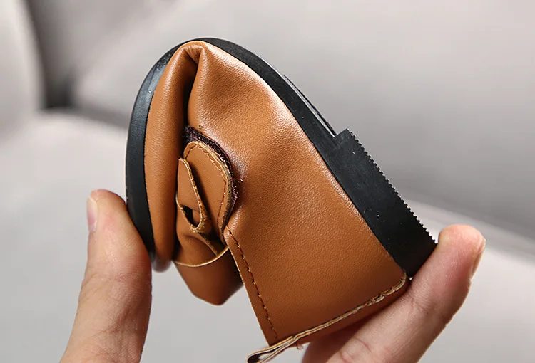 

Autumn Bow Girl Princess Leather Shoes Student Shoes Baby Leather Shoes Children Casual Leather Shoes