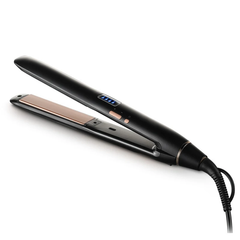 

Professional Hair Iron Styling Tools LCD Display Hair Straightener Curler Flat Hair Iron Negative Hair Straightener Curling Iron