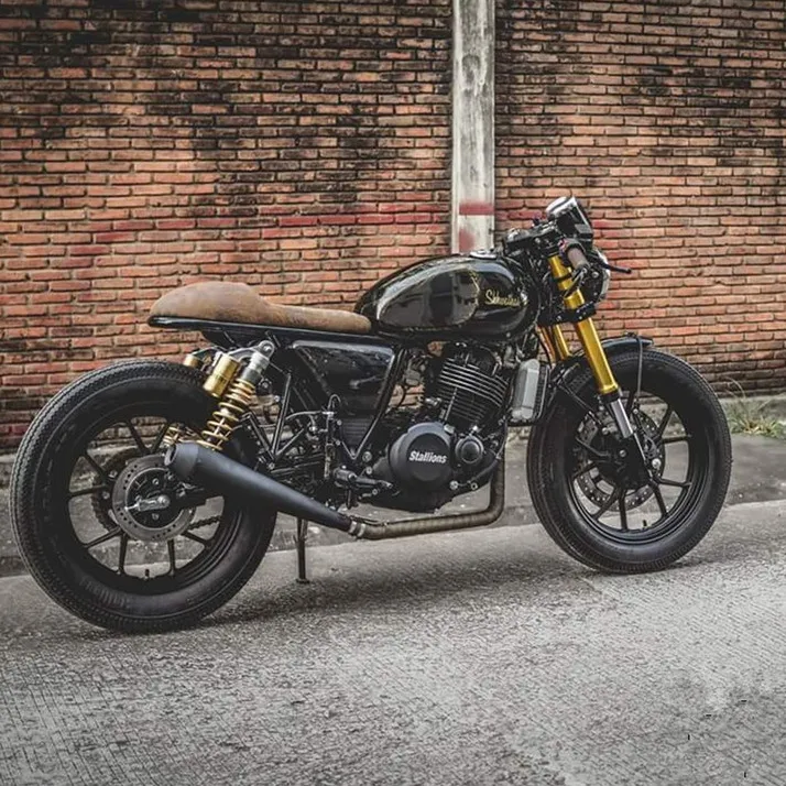 Винтажный мотоциклетный топливный бак 17 л в стиле ретро модифицированный для