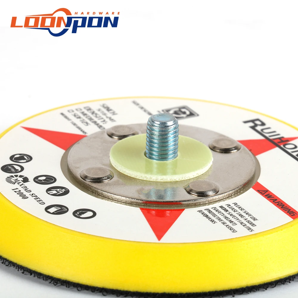 Polishing Sander Backer Plate Sanding Disc Buffing Pad For Car 2&quot/3&quot/4&quot/5&quot/6&quot 1Pc | Инструменты