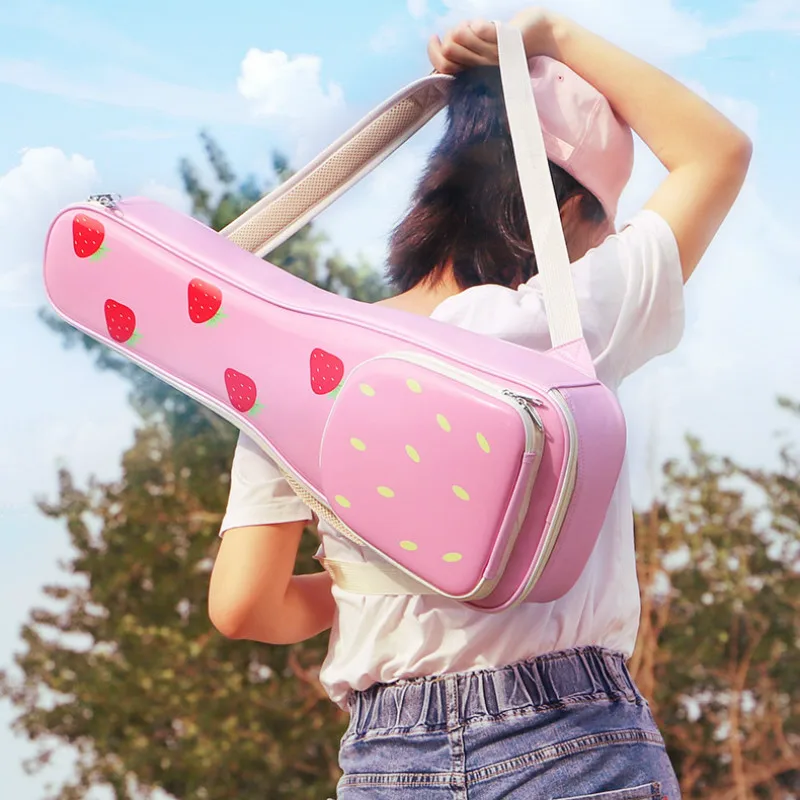 Водонепроницаемый чехол для укулеле Портативная сумка из искусственной кожи с