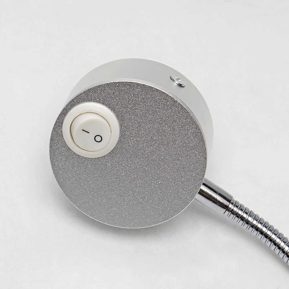 Светодиодный настенный светильник 1/3 вт для чтения в спальню вилка стандарта ес