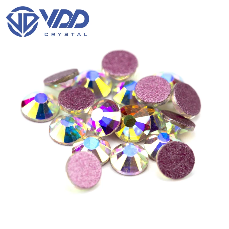

VDD Glass Non Hotfix Nail Rhinestones Crystal Stone DIY Strass Nail Art Accessories Rhinestones Decorations Glitter Crystals