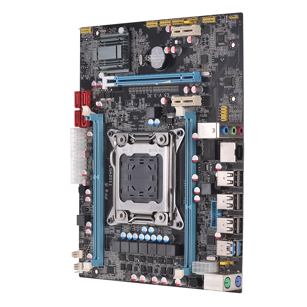 E5 3.3C материнская плата Matx Сервер REG ECC функция DDR3 LGA2011 разъем настольная игра