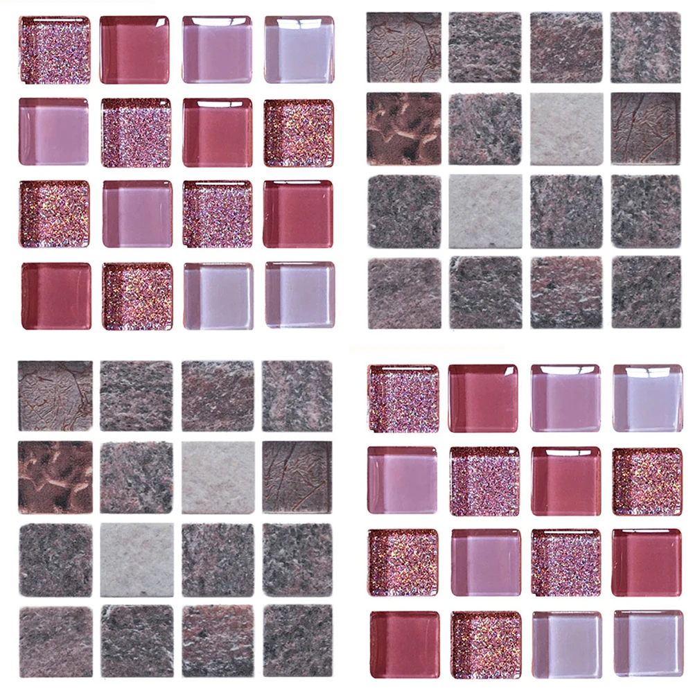 ПВХ мозаика Ванная комната Кухня 3D стикер для настенной плитки наклейки